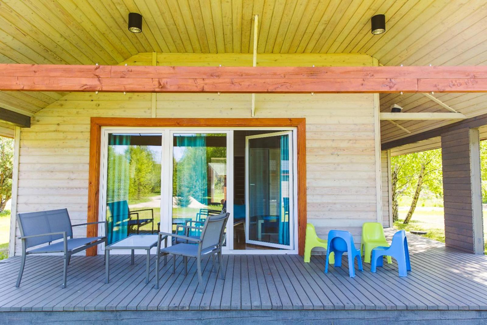 Surf Domki Habenda Z Sauna Ogrodowa Sarbsk 외부 사진